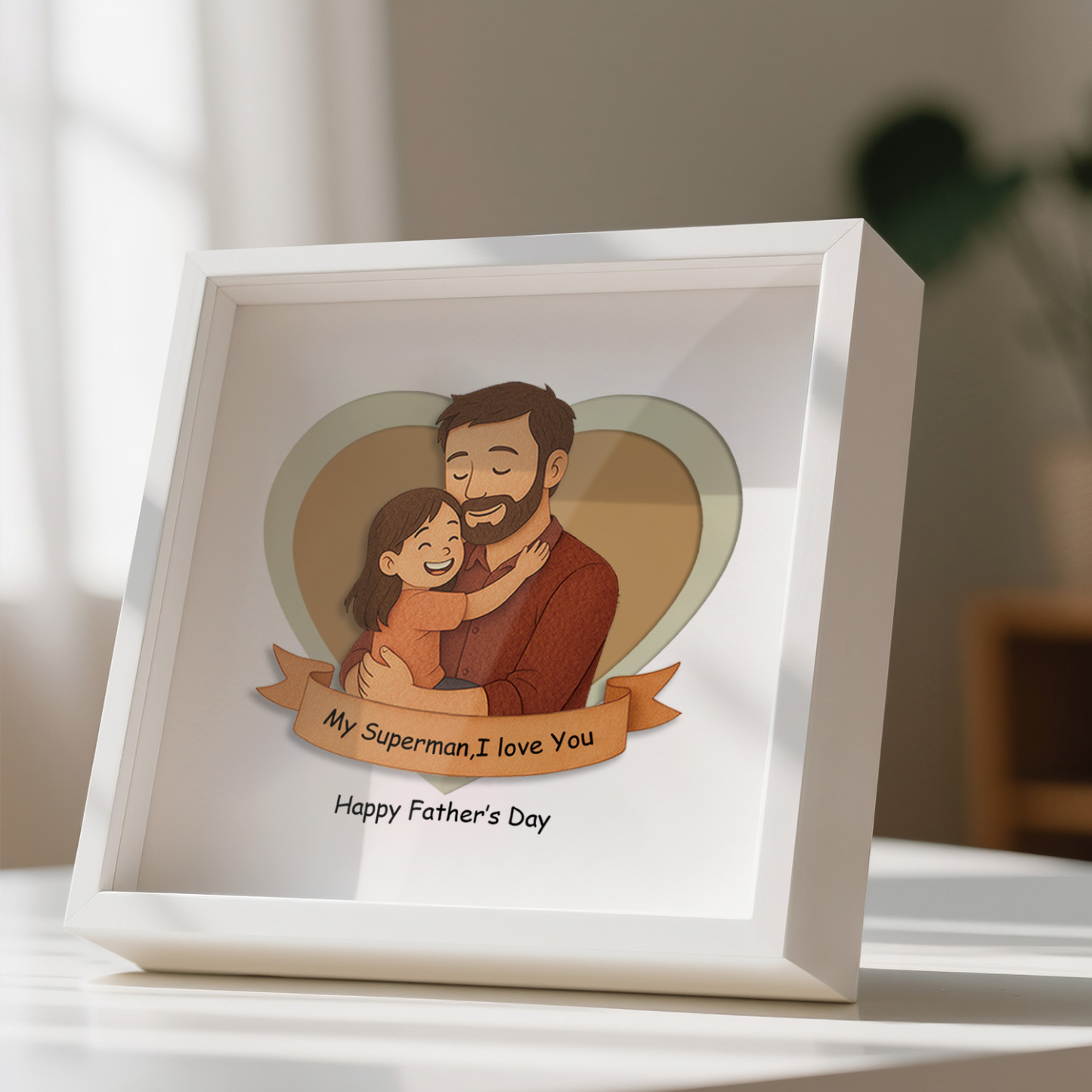 Custom Hollow Ornaments Engraved Pictures Custom Desktop Decorations Anniversary Gifts - soufeeluk