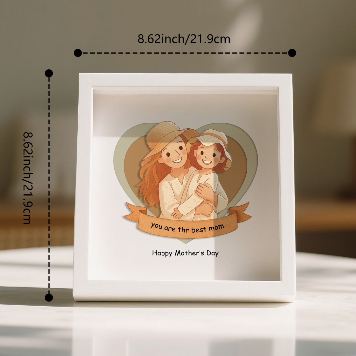 Custom Hollow Ornaments Engraved Pictures Custom Desktop Decorations Anniversary Gifts - soufeeluk