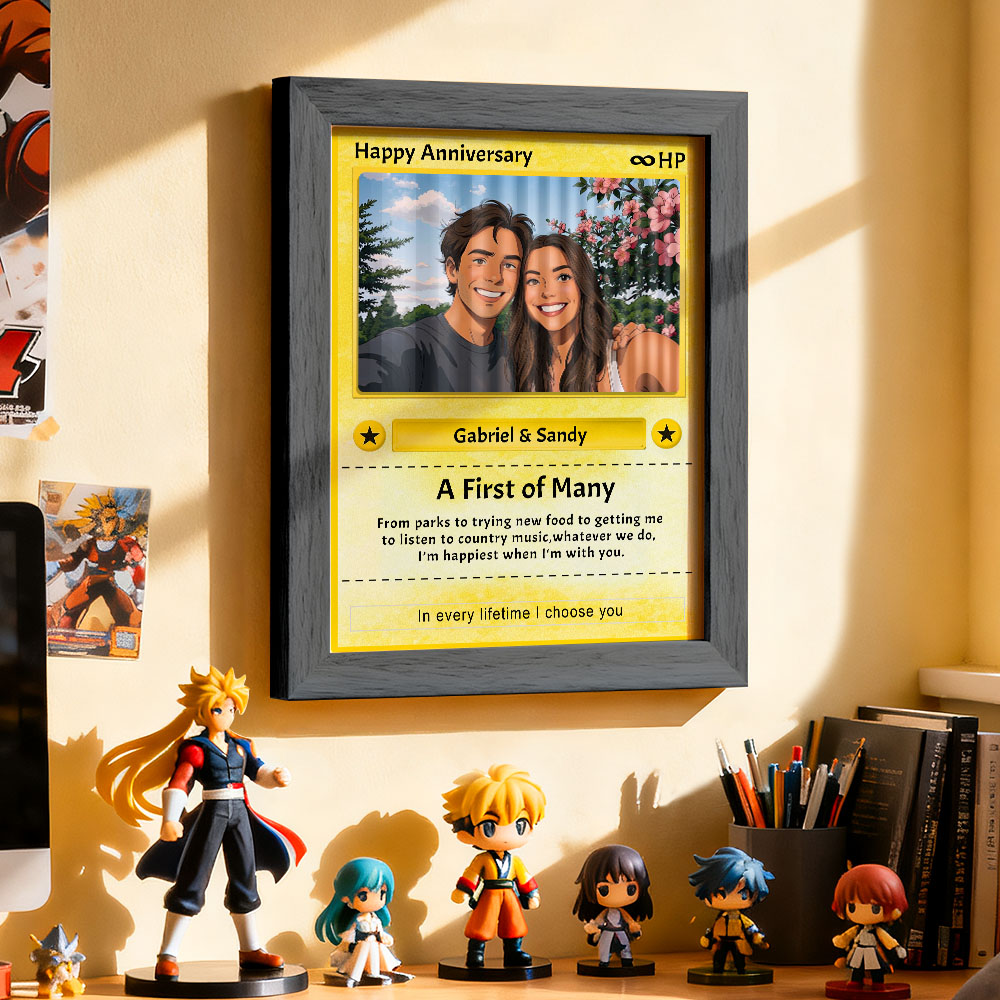 Anime Magical Tilt-Frame Real to Ghibli Art Poke Card Style Couple Gifts Christmas Gifts - soufeeluk