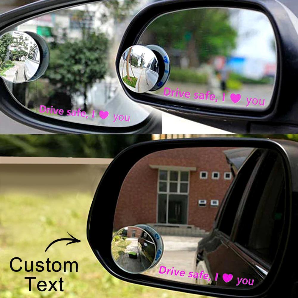 Drive Safe Car Mirror Decal Crystal Label Stickers for Your Love - soufeeluk