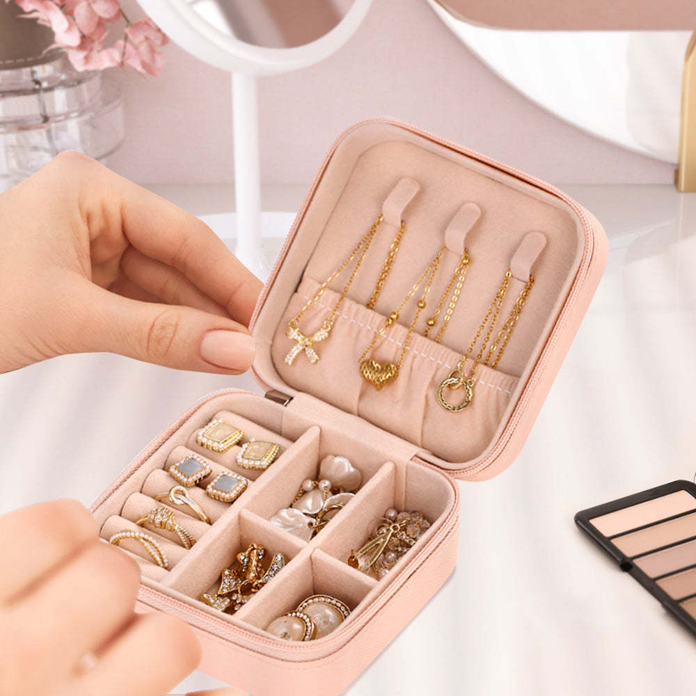 Personalised Jewellery Box Custom Jewellery Organizer Storage Gift for Bonus Mom - soufeeluk