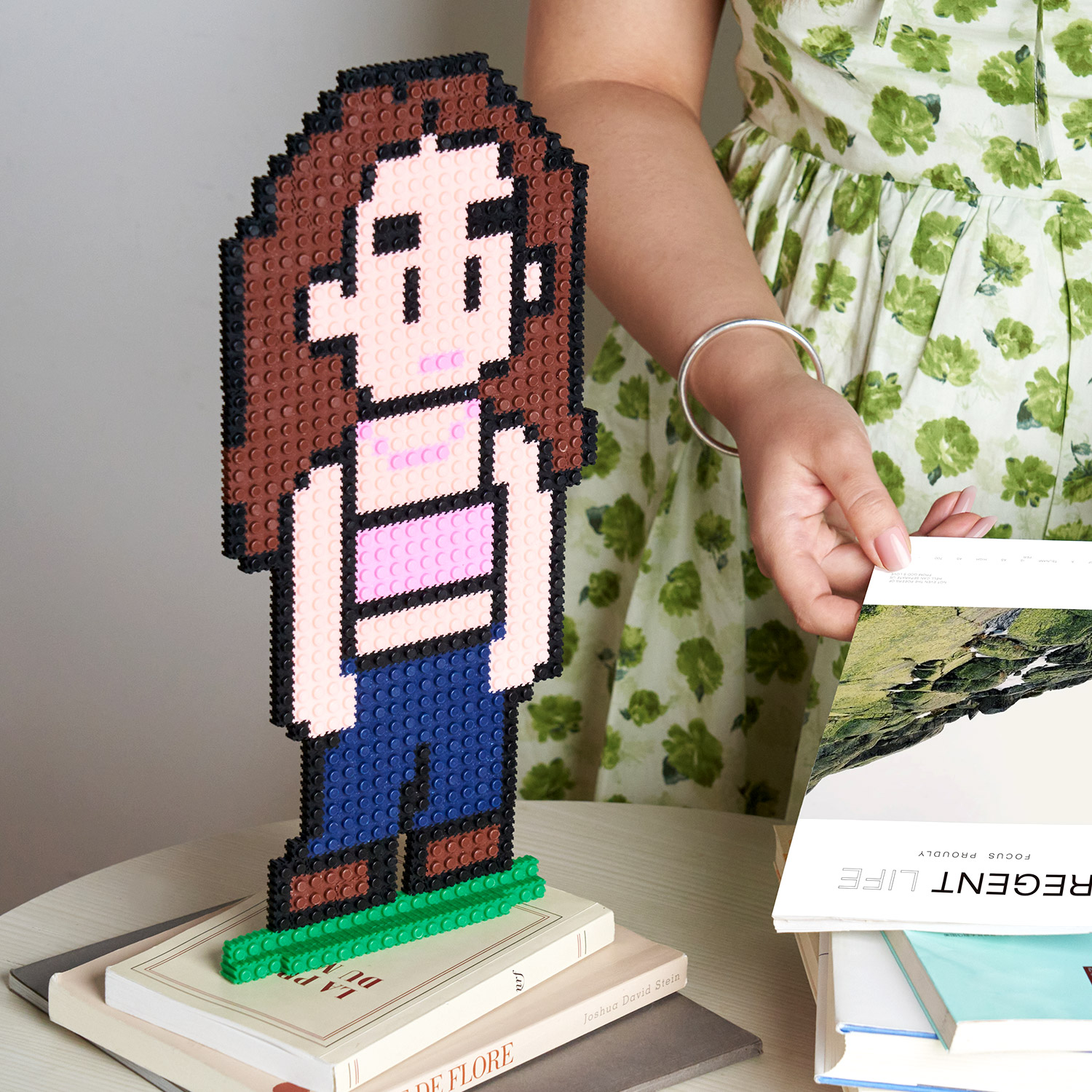 Personalized Photo Pixel Puzzle Bricks Custom Mini Building Blocks Toy DIY Figures Gift - soufeeluk