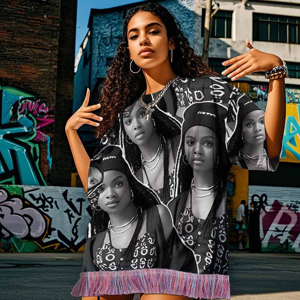 Custom Vintage Photo Tapestry Sweatshirt Hoodie