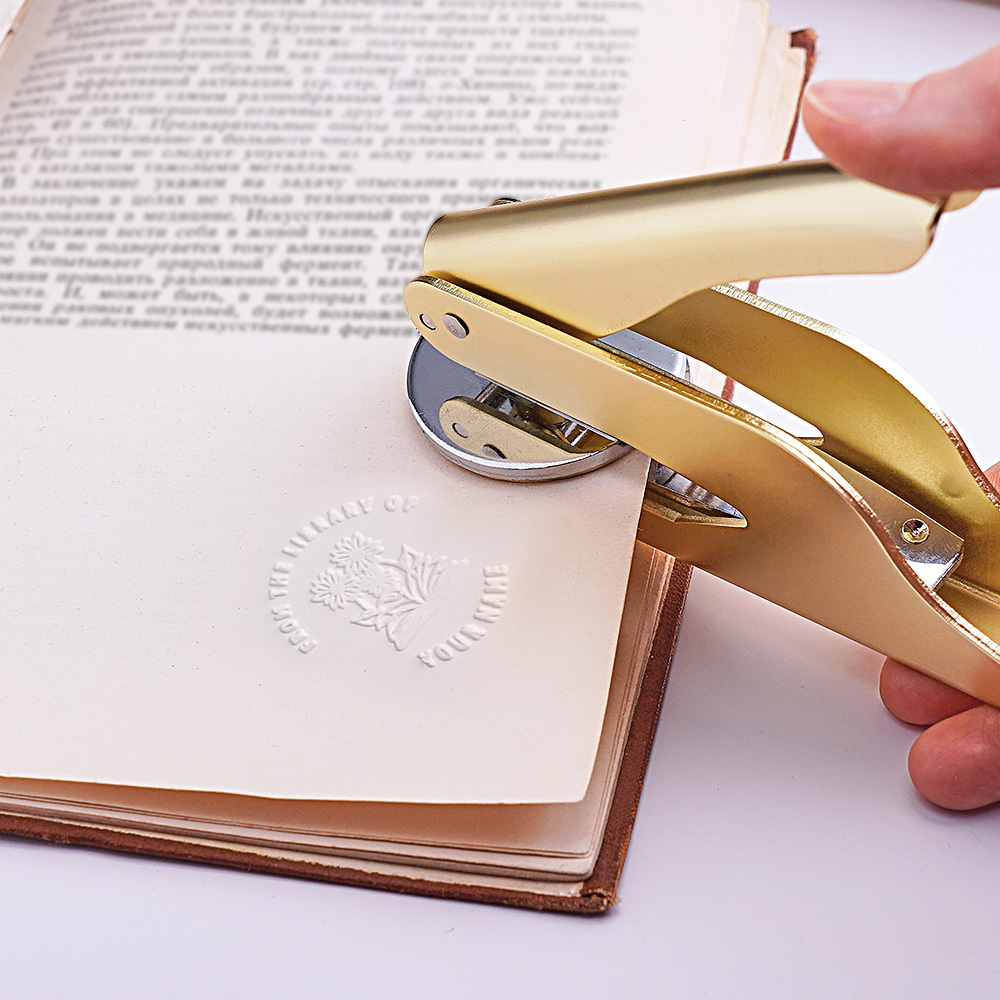 Custom Book Embosser - soufeeluk