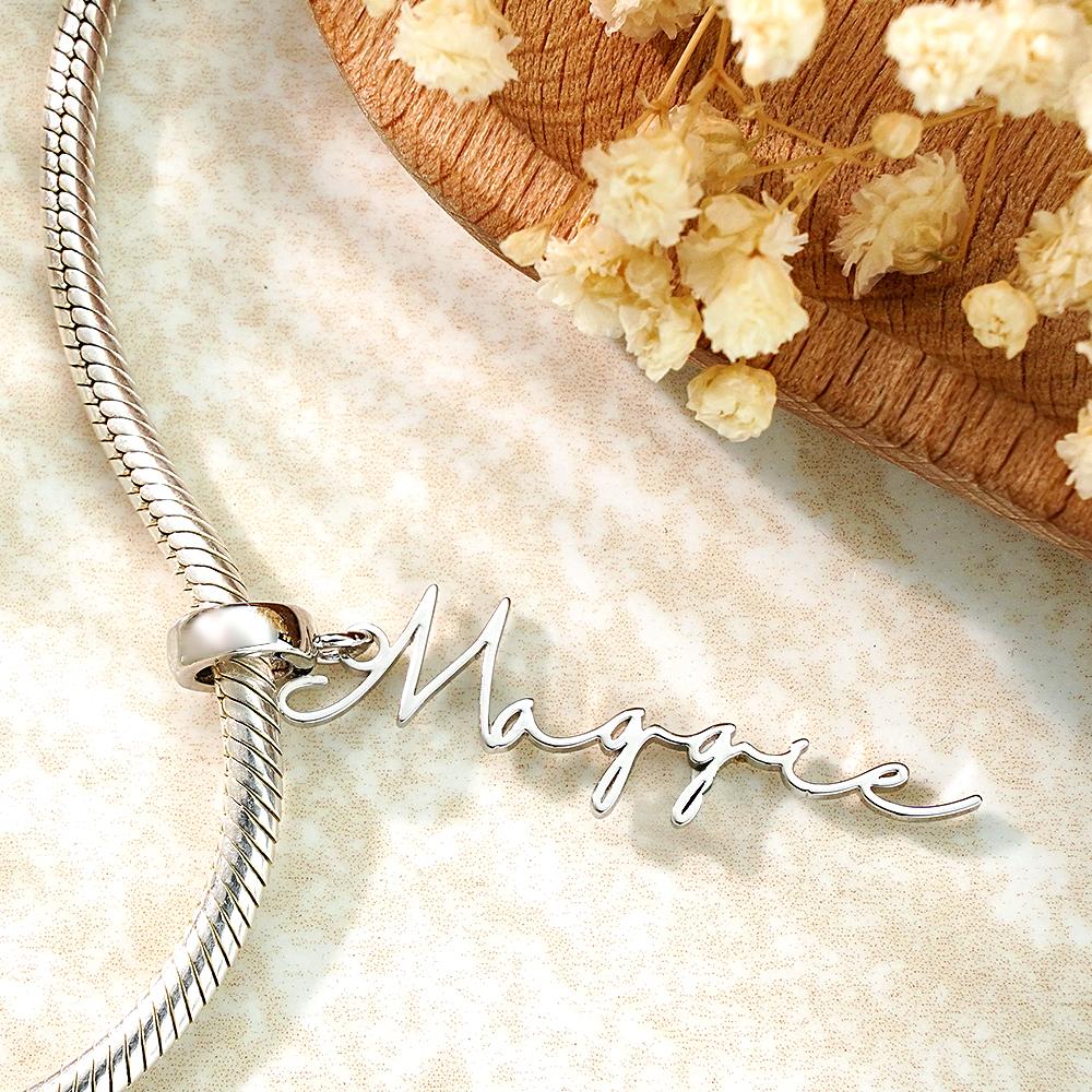 Custom Name Charm Fashion Pendant Jewellery Accessory Gifts For Her - soufeeluk