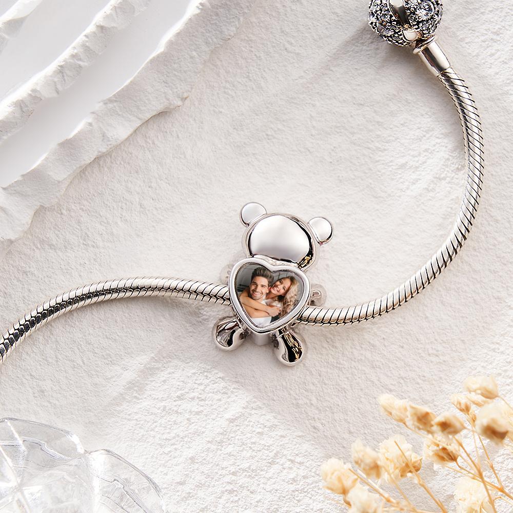 Custom Photo Charm Cute Panda Gift for Family - soufeeluk