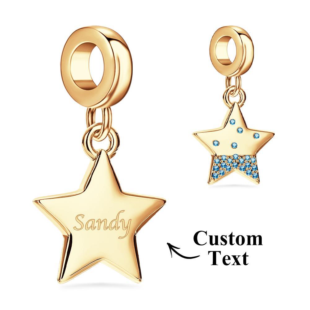 Custom Name Charm Romantic Starfish Creative Gift - soufeeluk