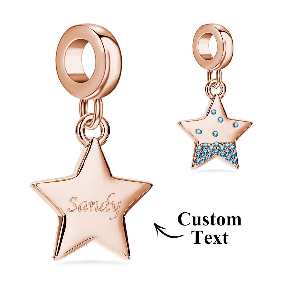 Custom Name Charm Romantic Starfish Creative Gift - soufeeluk