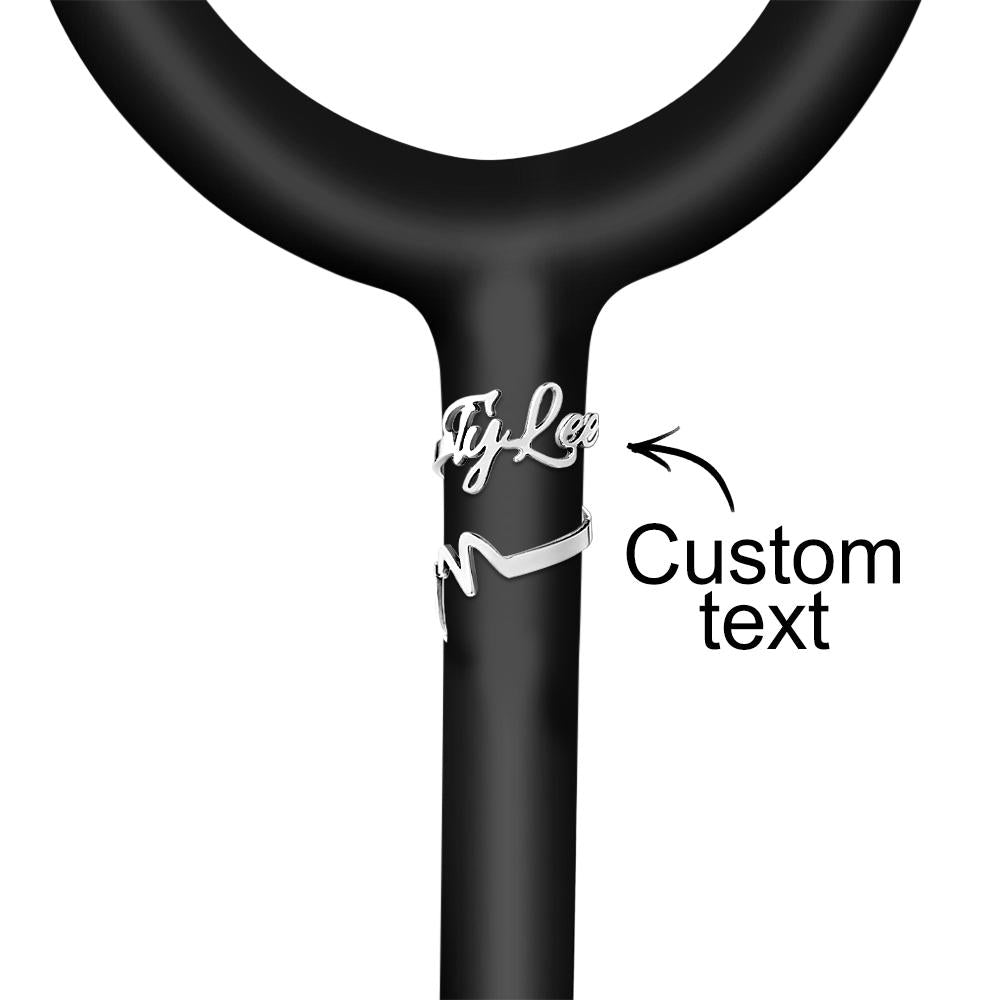 Custom Name Tag Stethoscope Design Accessory Gifts For Hospital Workers - soufeeluk