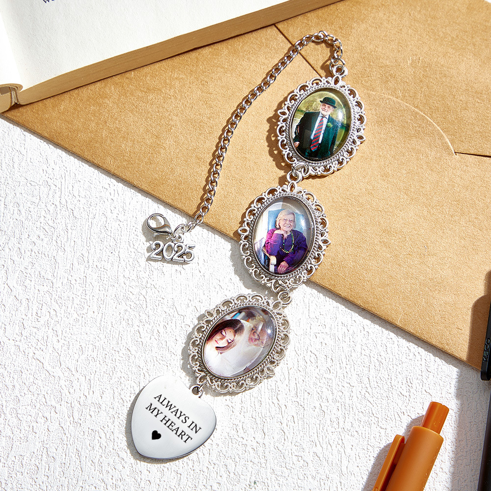 Custom Graduation Photo Charm Graduation Memorial Tassel Photo Memorial Graduation Cap Charm Graduation Gift - soufeeluk