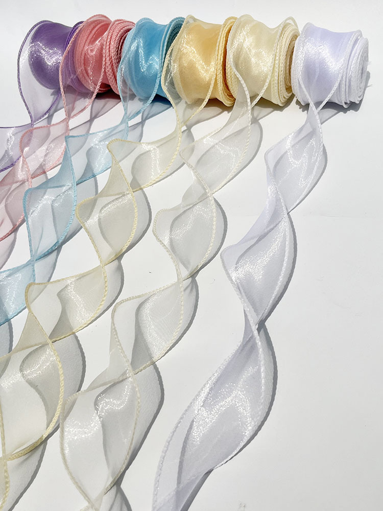 Decorative bouquet packaging ribbon - soufeeluk