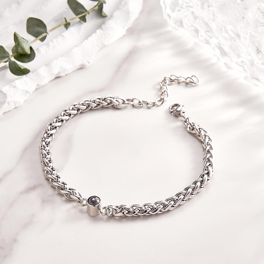 Custom Projection Bracelet Dragon Bone Simple Gift - soufeeluk