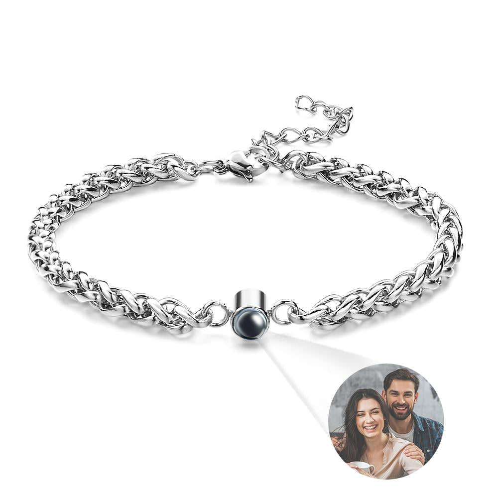 Custom Projection Bracelet Dragon Bone Simple Gift - soufeeluk