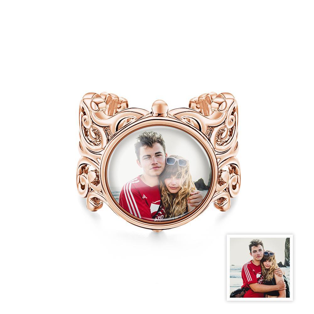 Custom Photo Ring Retro Metal Classic Gift - soufeeluk