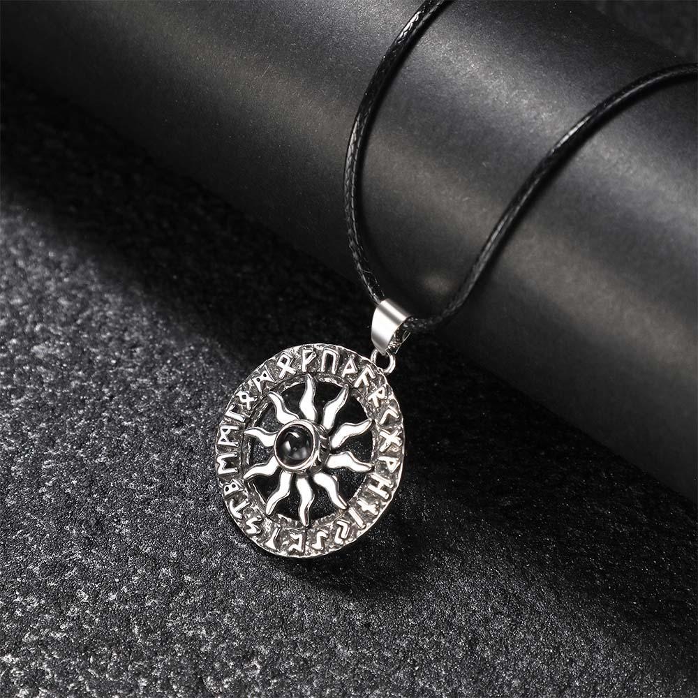 Custom Projection Necklace Vintage Hip Hop Gift for Men - soufeeluk