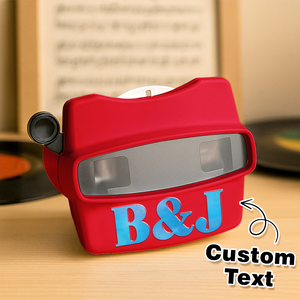 Custom 3D Viewfinder and Reel Personalized Gift with your own photos Text and Photo Viewer Multiple Films Available Gifts Idea - soufeeluk