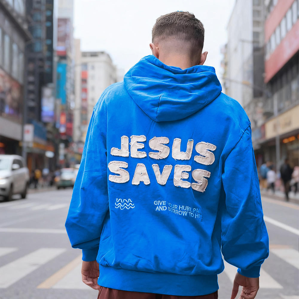 Living Word Hoodie Jesus Saves Hoodie Christian Gifts - soufeeluk