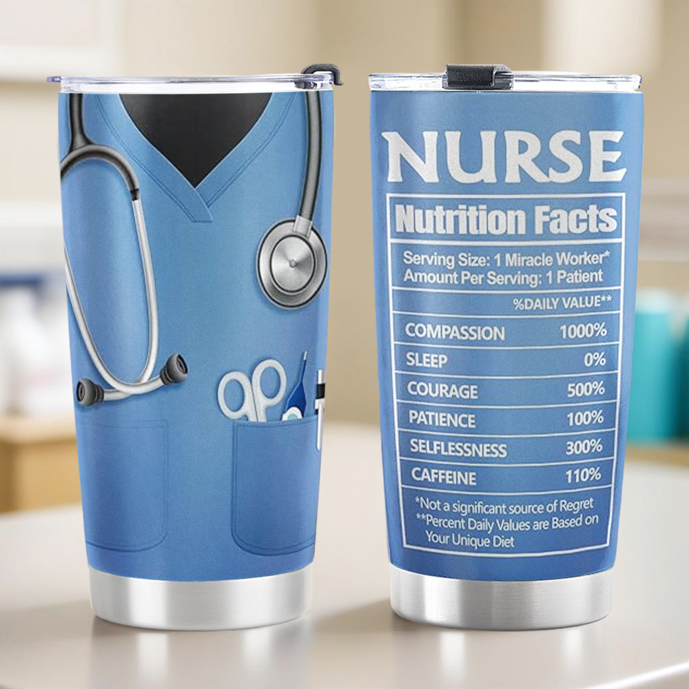 Nurse Gifts for Women Men 20 Oz Nurse Tumbler Cup Nurse Practitioner Gifts Nurses Week Gifts for Nicu Nurse School Nurse Appreciation Gifts Coffee Cup - soufeeluk