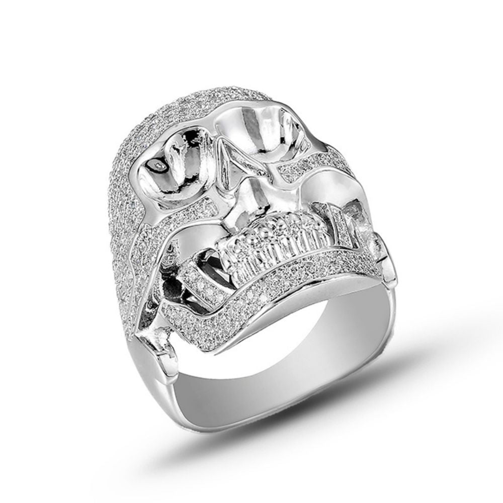 Hip Hop Skul Ring Retro Punk  Ring Popular Jewelry Gifts For Men - soufeeluk