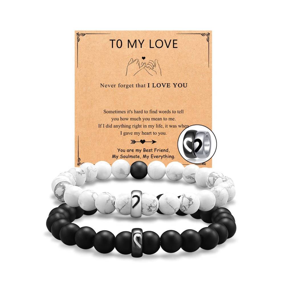 Matching Couple Ring Bracelets Gifts for Lover - soufeeluk