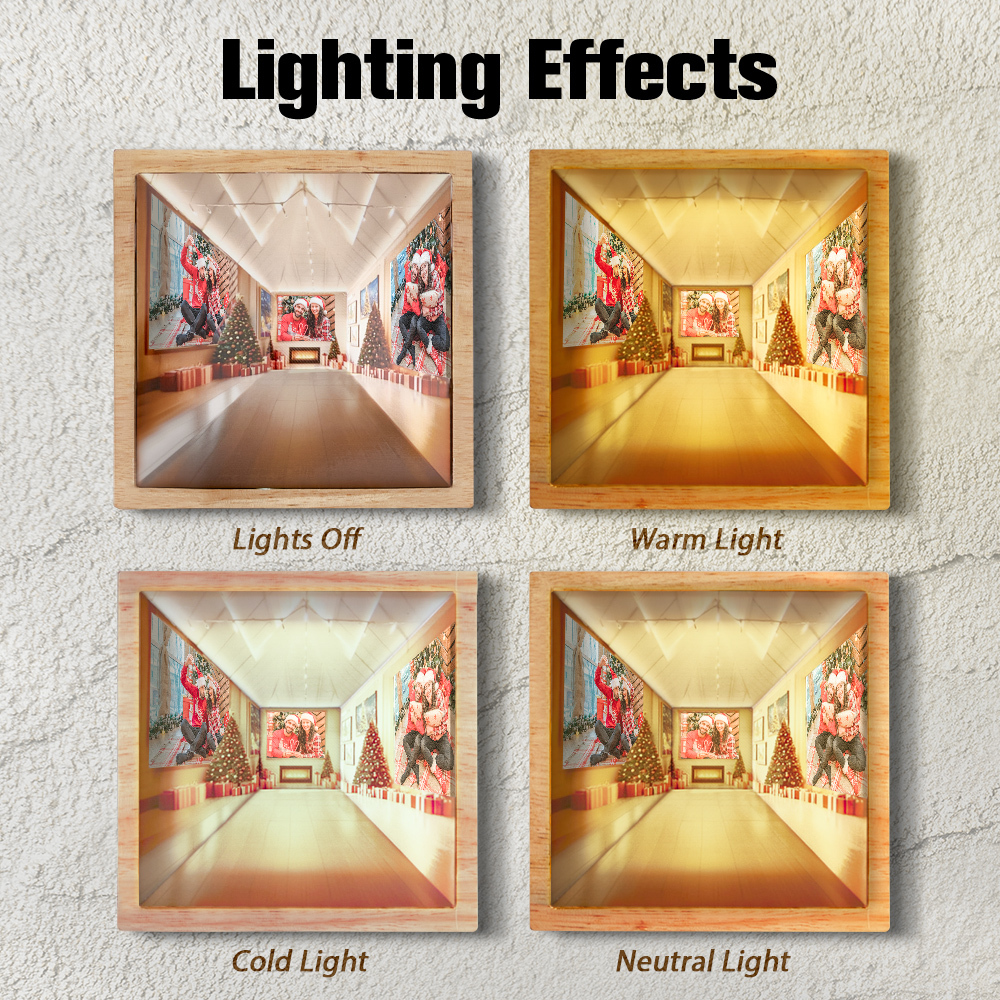 3D Nude Eye Vision Night Light Custom Your Photos Magic Frame Transforms From 2D to 3D Light Christmas Gift - soufeeluk