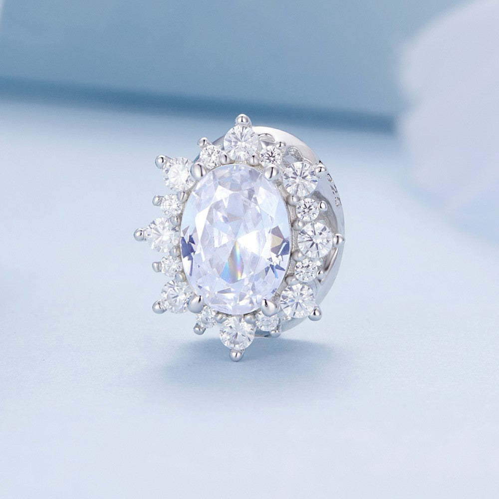 sparkling large zircon charm 925 sterling silver xs2119
