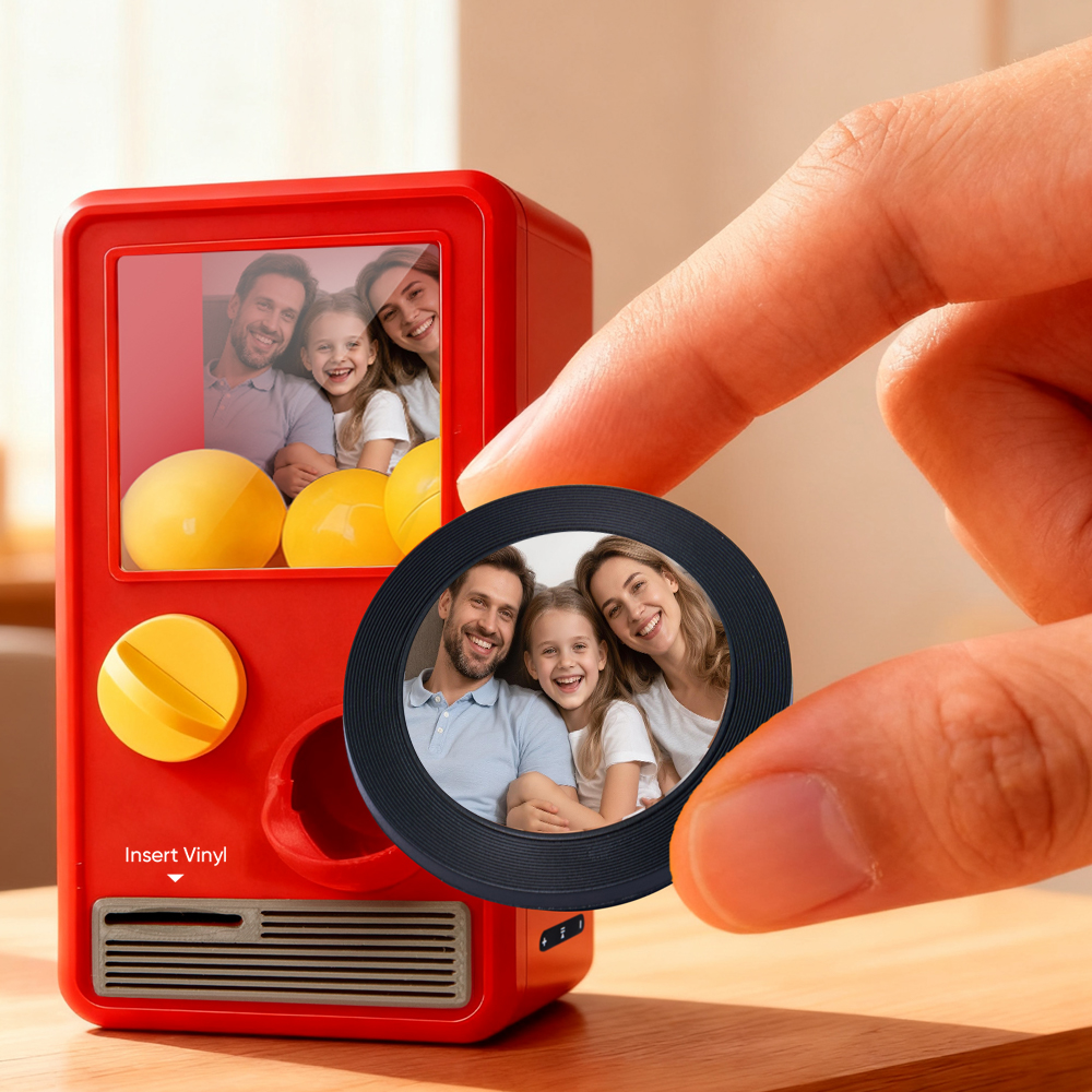 Personalized Music and Photo Music Gachapon Machine Custom Song Mini R