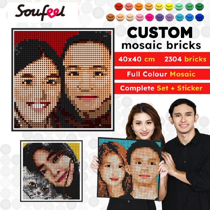 Custom Build By Number DIY Pixel Paint Art