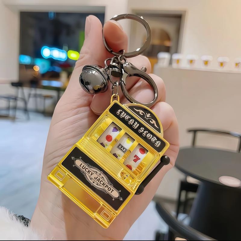 Mini Spinning Machine keychain Cool Designed Keychain Creative Keychain Stress Relief Keychain - soufeeluk