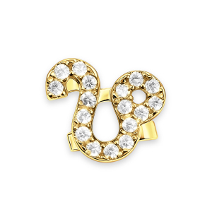 Löwe-charm – Gold