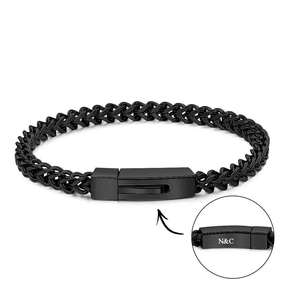 Personalisiertes Namensarmband, Einfaches Geschenk Für Ihn - soufeede