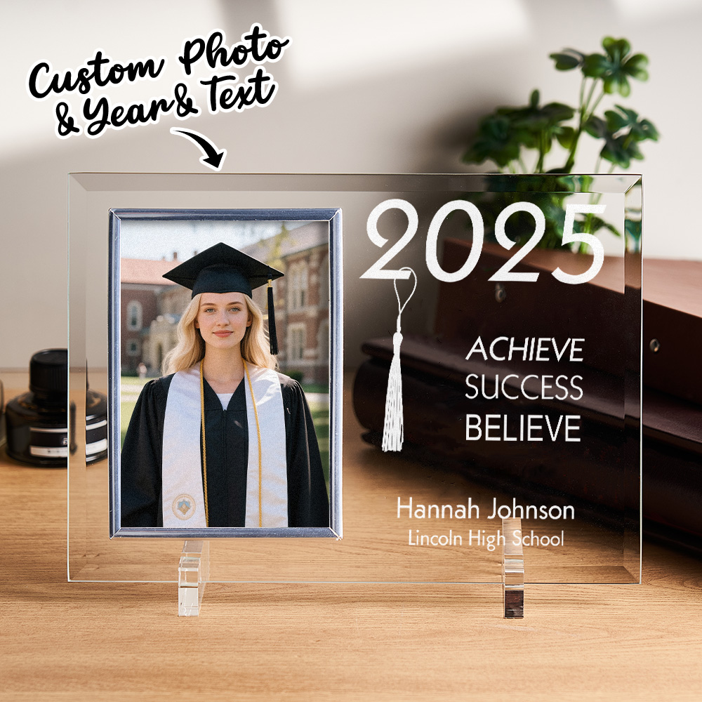 Benutzerdefinierte Graduierung Fotorahmen Personalisierte Inspiration Fotorahmen Graduierung Geschenk - soufeelde