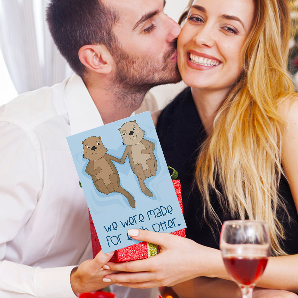 Lustige Niedliche Tiere-valentinstag-karte - soufeede