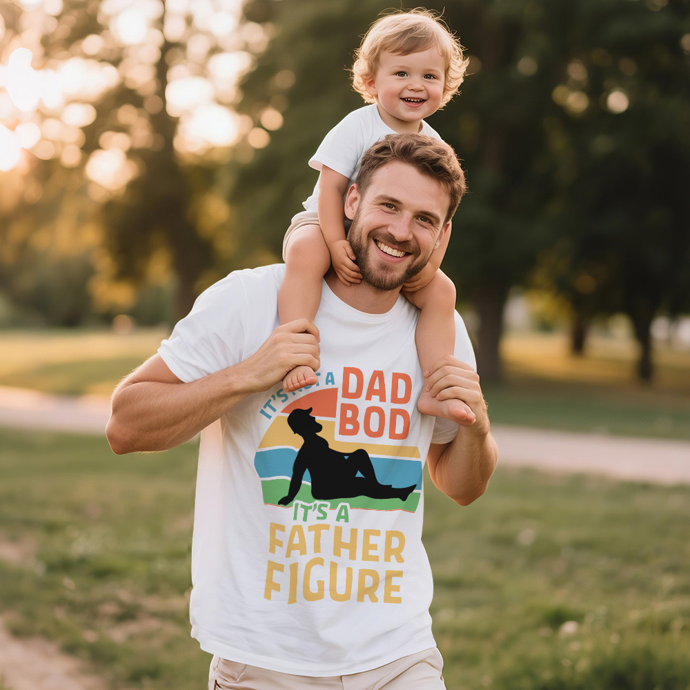 Vatertags-t-shirt Dad Bod T-shirt Vatertagsgeschenk - soufeelde
