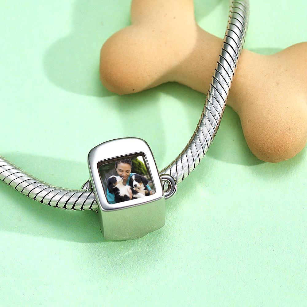 Benutzerdefinierter Foto-charm-welpen-brot-niedliches Haustier-geschenk - soufeede