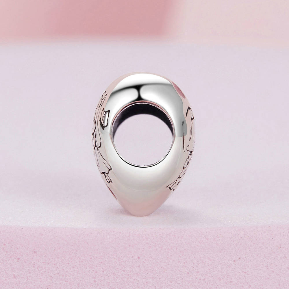 Emaille-anhänger Für Kleine Jungen Und Mädchen, Silberne Valentinstagsgeschenke - soufeede