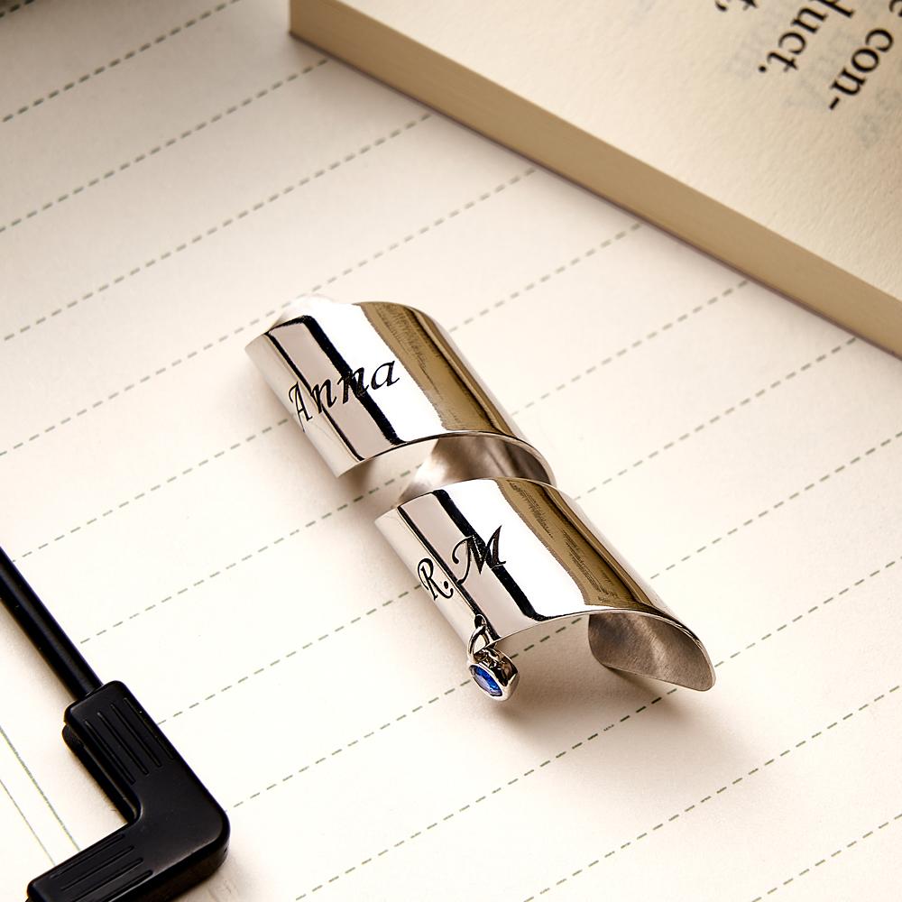 Benutzerdefinierter Stethoskop-etikett-charm Mit Geburtsstein-anhänger, Id-tag, Geschenke, Krankenschwester - soufeede