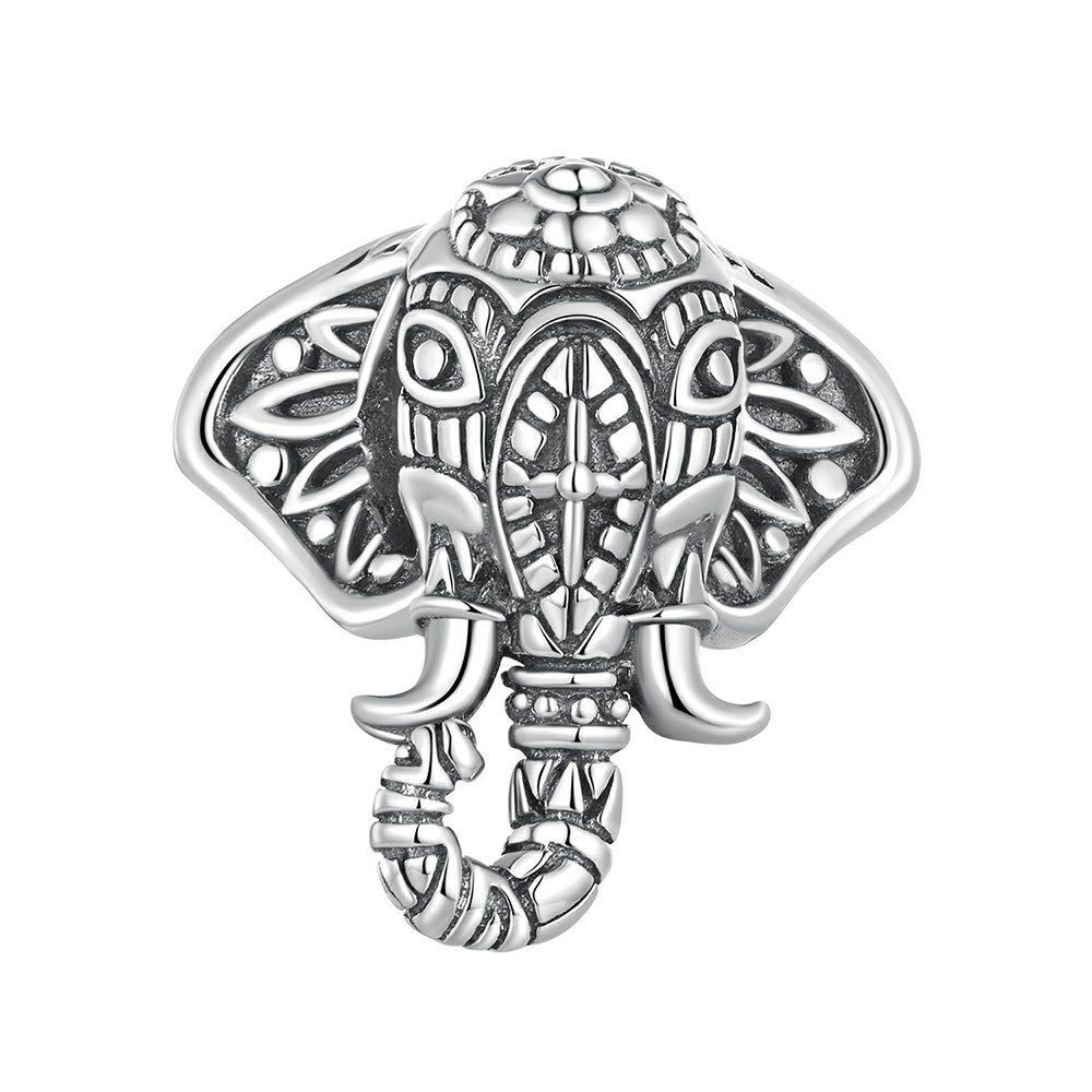 Ganesha-Religion-Charm, 925er Sterlingsilber, FJ1433