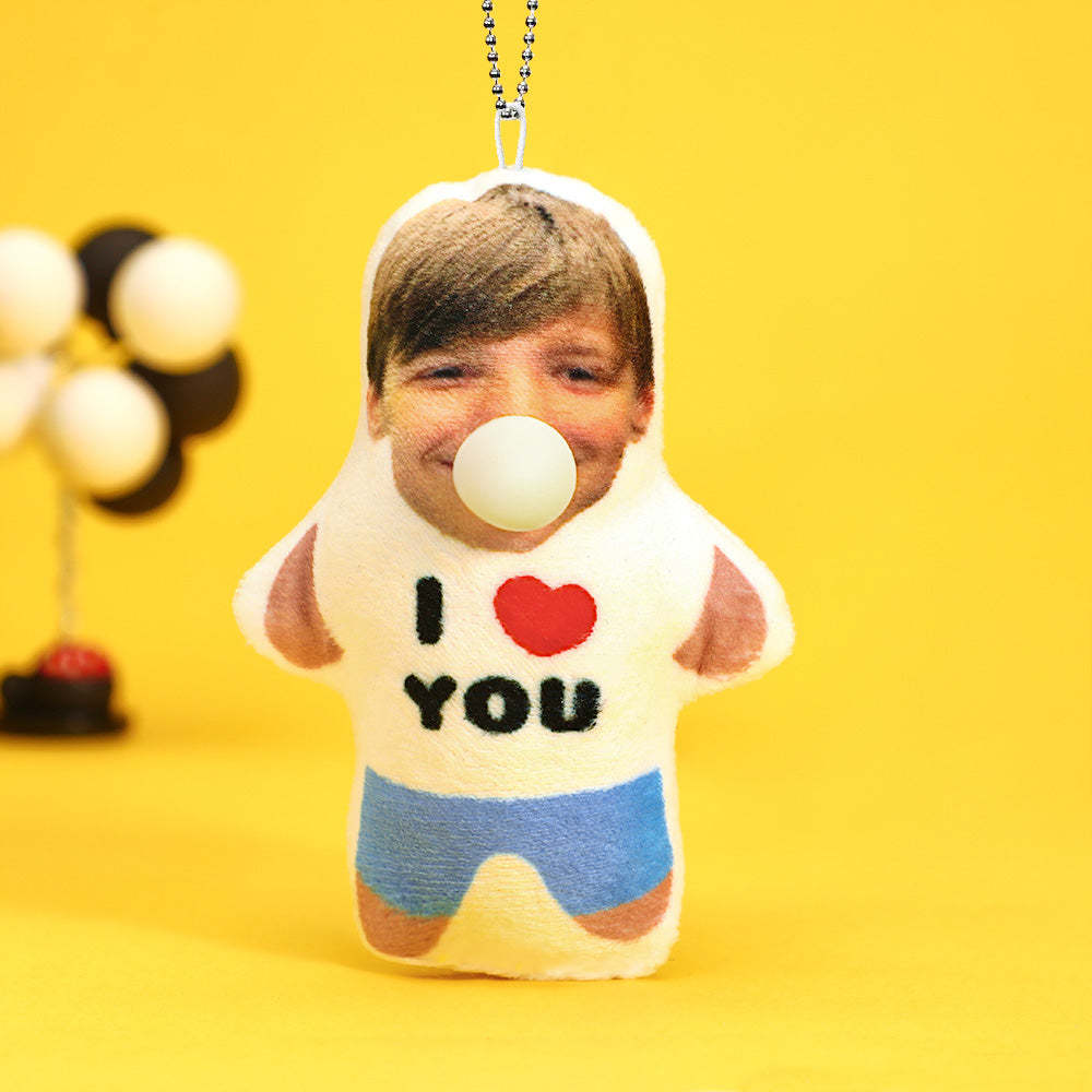 Benutzerdefinierte Minime Kissen Schlüsselanhänger Mit Bubble Squeeze Pocket Hug Valentinstag Geschenke - soufeede