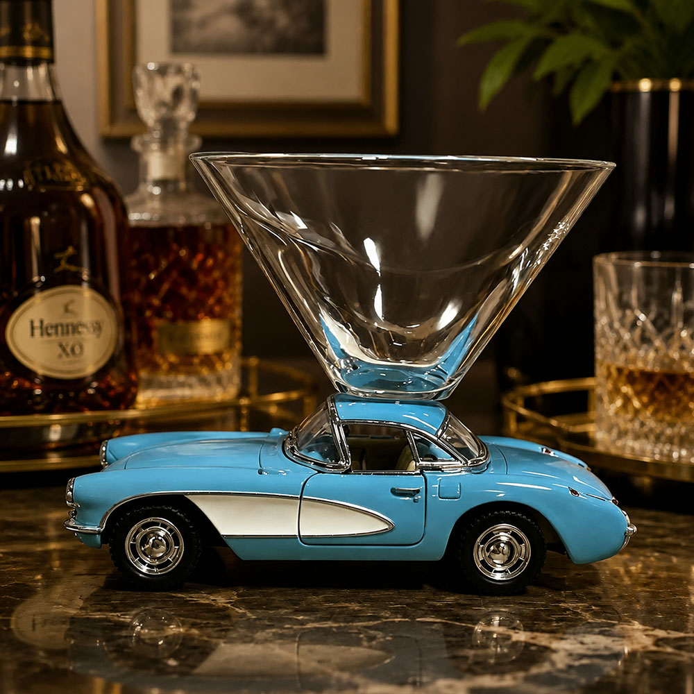 Oldtimer-Whiskyglas – Kreatives Cocktailglas-Geschenk Für Autoliebhaber Und Sammler - soufeelde