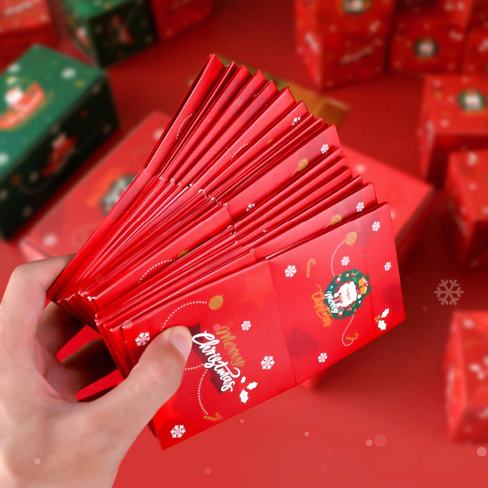 Überraschungs-geschenkbox-explosion, Neue Frohe Weihnachten, Überraschungs-geschenkbox, Pop-up-explosion-geschenkbox, Explodierende Pop-up-boxen Für Geschenke (10er, 12, 16, 20 Box-set) Für Die Familie - soufeede