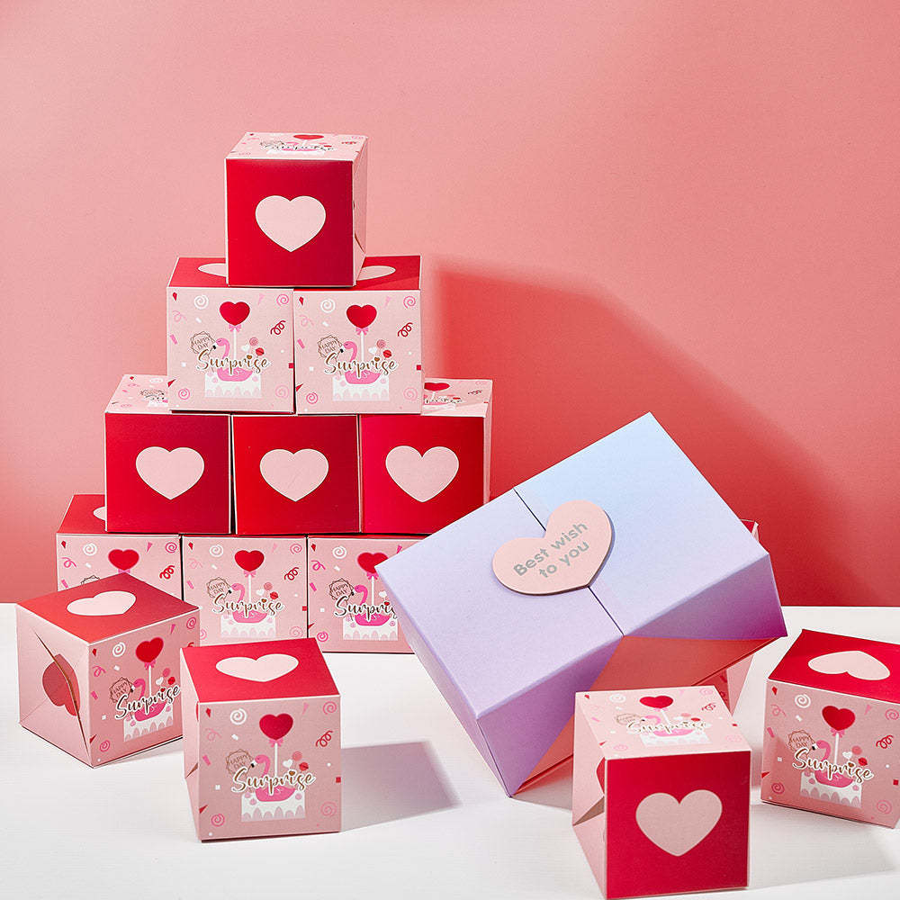 Diy-überraschungsgeschenkbox Für Geld-cash-pop-up-geschenkbox Für Lieb