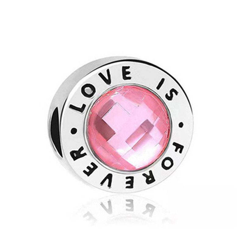 „love Is Forever“-anhänger Für Armbänder, Geschenk Für Sie