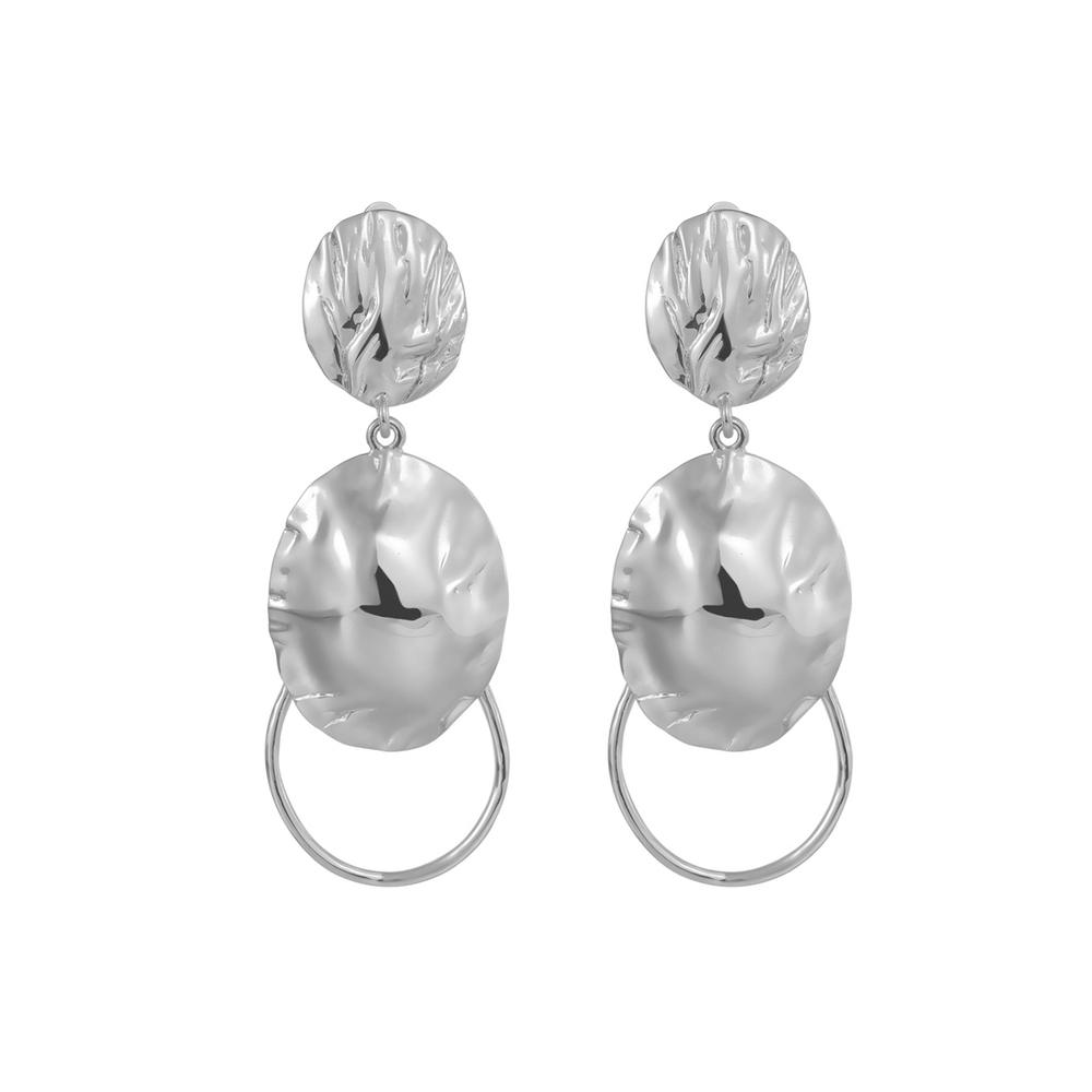 Muscheln-kollektion Ohrclips Mit Drei Muscheln - soufeede