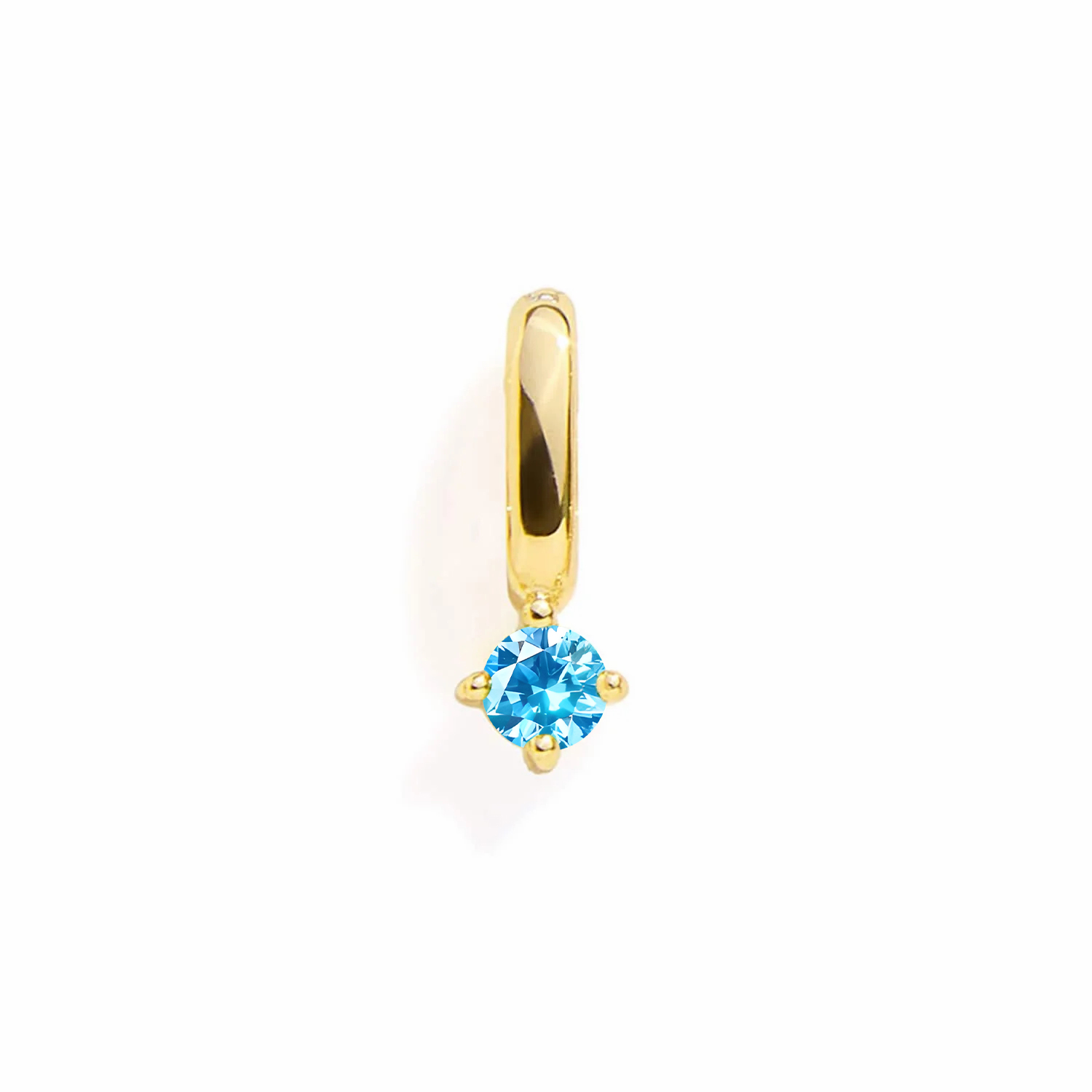 Aquamarin-anhänger – Gold