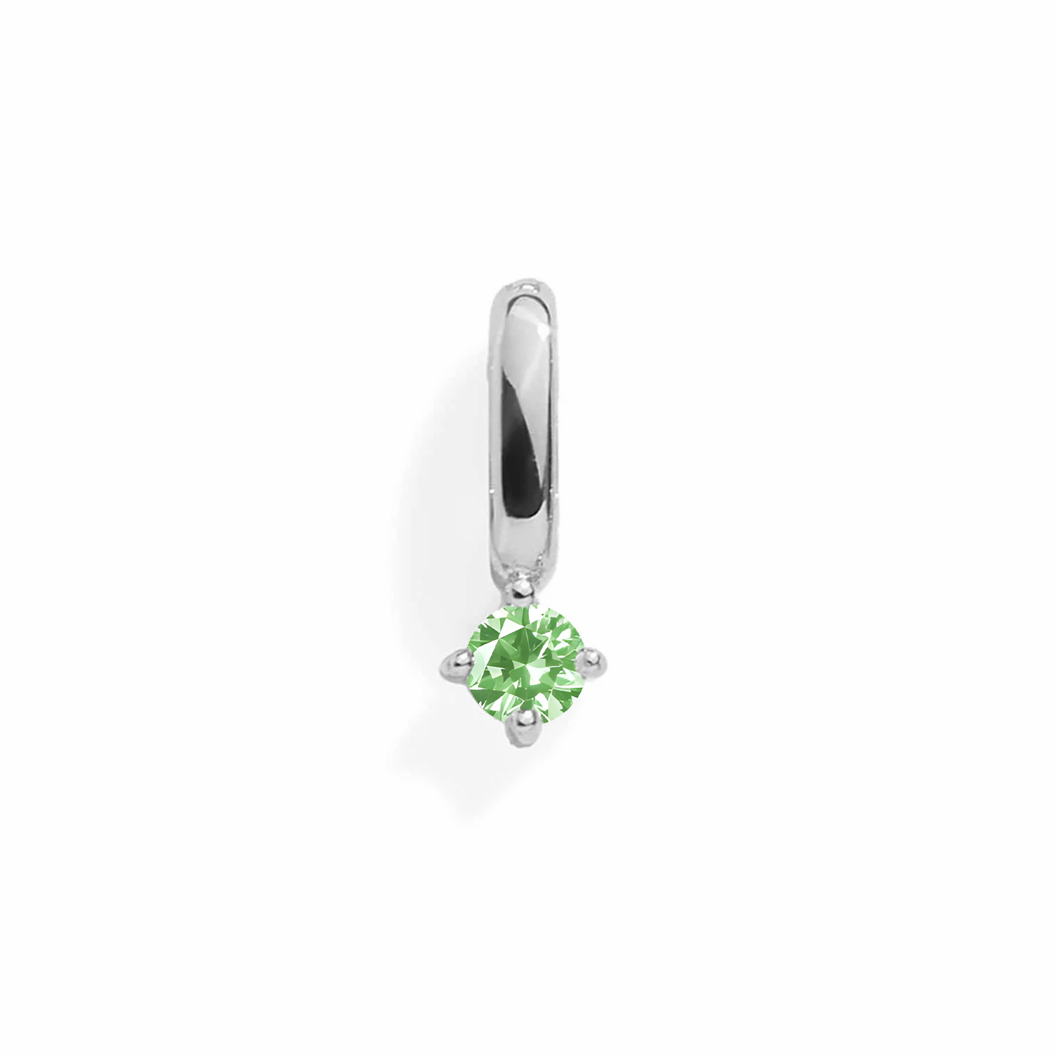 Peridot-anhänger – Silber