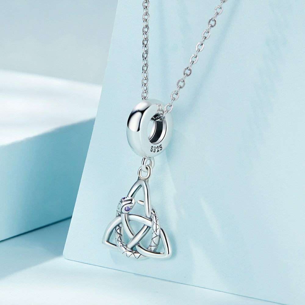 Anhänger mit keltischem Symbol, 925er Sterlingsilber, YB2443