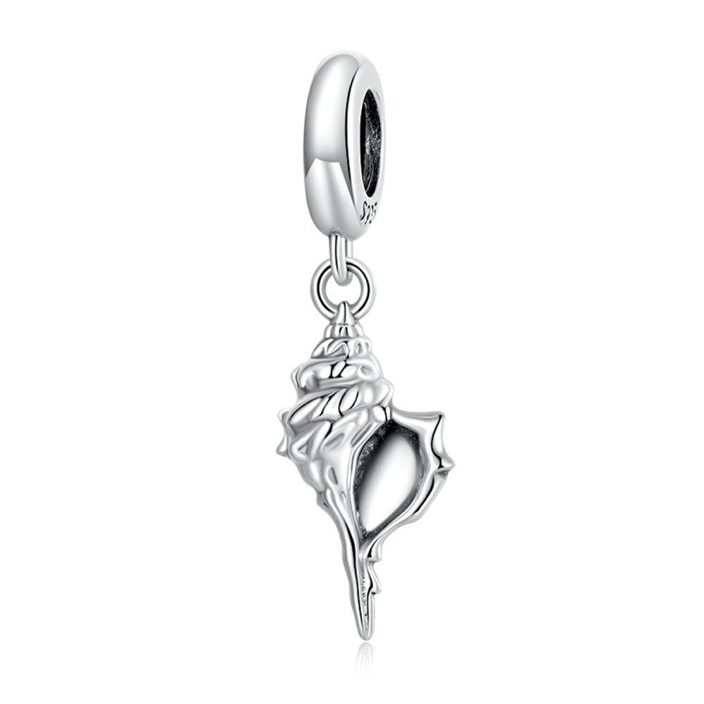 Muschel-Anhänger, 925er Sterlingsilber, YB2515