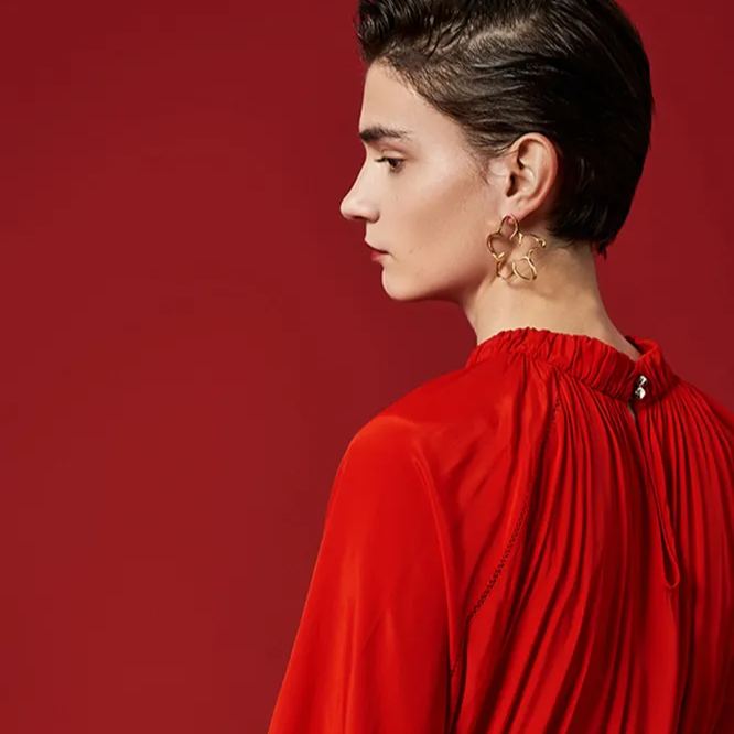 Ohrringe Aus Der Dornen- Und Blumenkollektion - soufeede