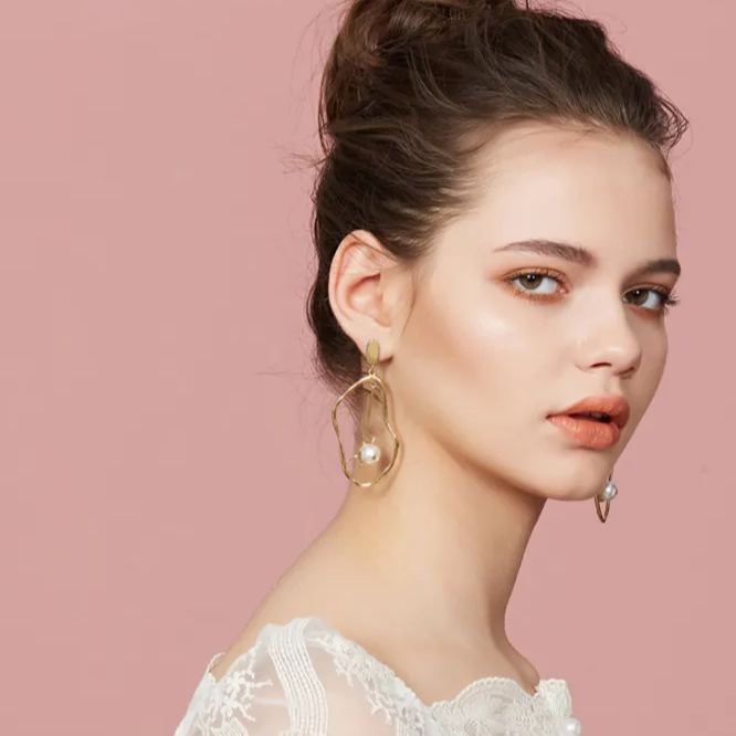 Wachstumsring-kollektion, Perlenohrringe - soufeede